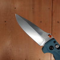 Benchmade 18065 Mini Adira Drop Point CPM-Magnacut Depth Blue Grivory Handle