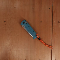 Benchmade 18065 Mini Adira Drop Point CPM-Magnacut Depth Blue Grivory Handle