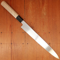 Hitohira Kikuchiyo Manzo 270mm Yanagi Shirogami 3 Ho Wood - LEFTY