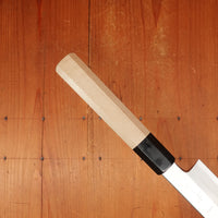 Hitohira Kikuchiyo Manzo 270mm Yanagi Shirogami 3 Ho Wood - LEFTY