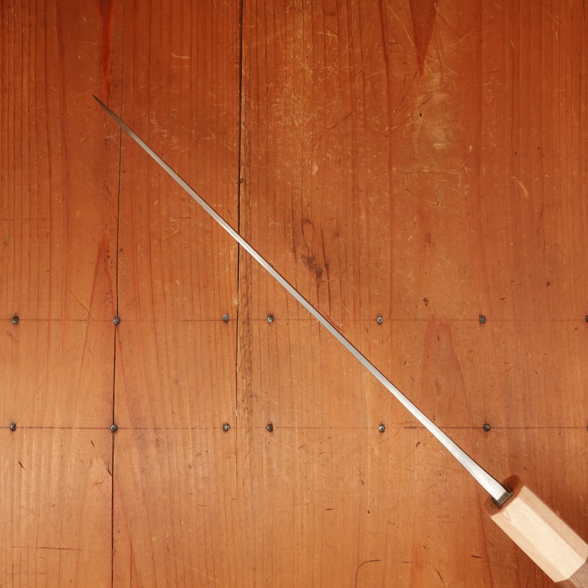 Hitohira TD 210mm Gyuto SLD Stainless Clad Nashiji Walnut