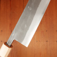 Hitohira TD 210mm Gyuto SLD Stainless Clad Nashiji Walnut