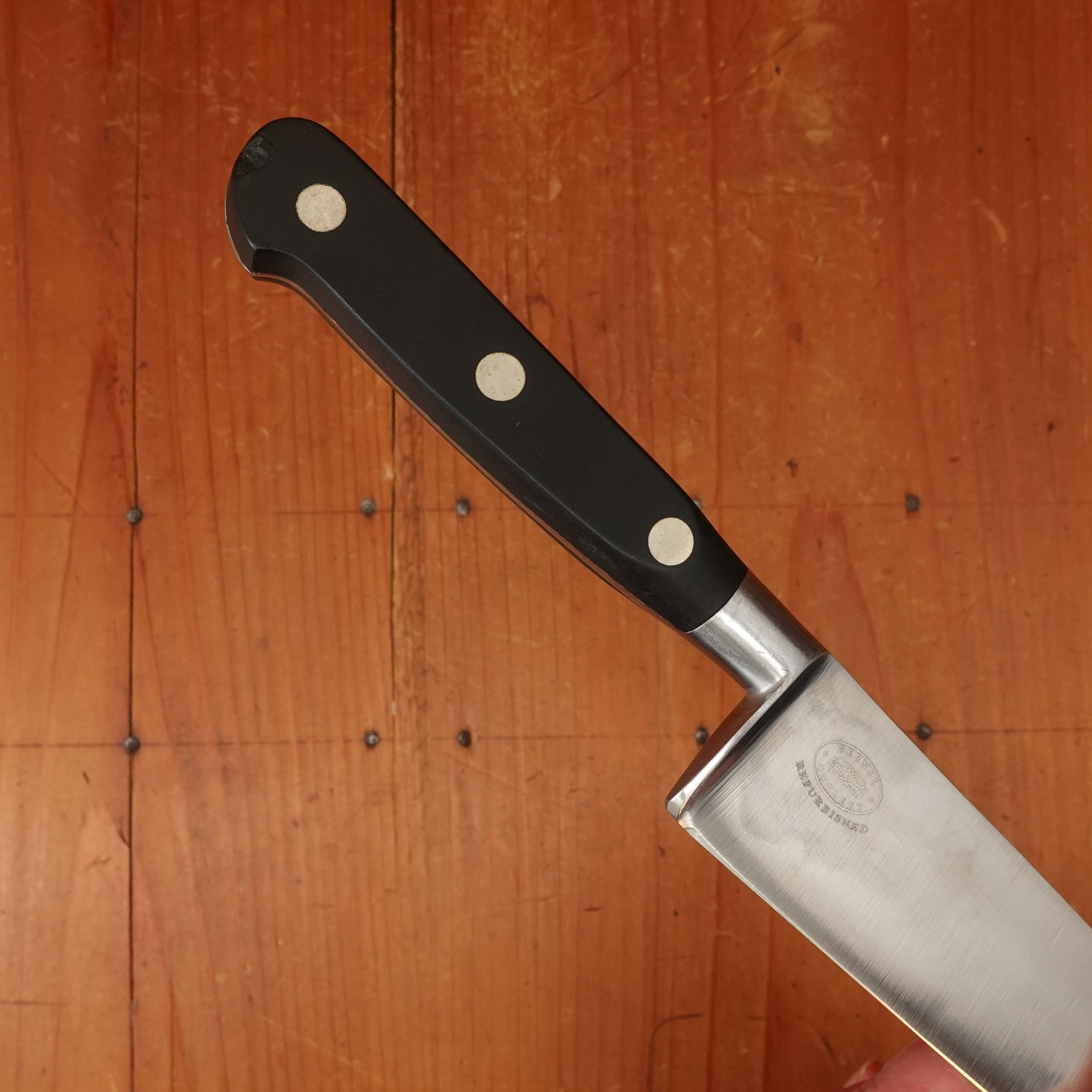 Briddell 8” Cleaver Carbon Steel 'Solid Steel' – Bernal Cutlery