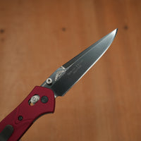 Vintage Benchmade 941BC1RED Drop Point 154CM AXIS Lock Red Anodized Aluminum Handle - 2002 Limited Edition 062/500