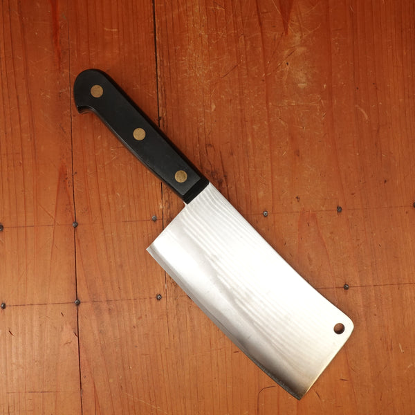 K Sabatier Jeune 6" Cleaver Stainless POM Thiers France 1960s-70s