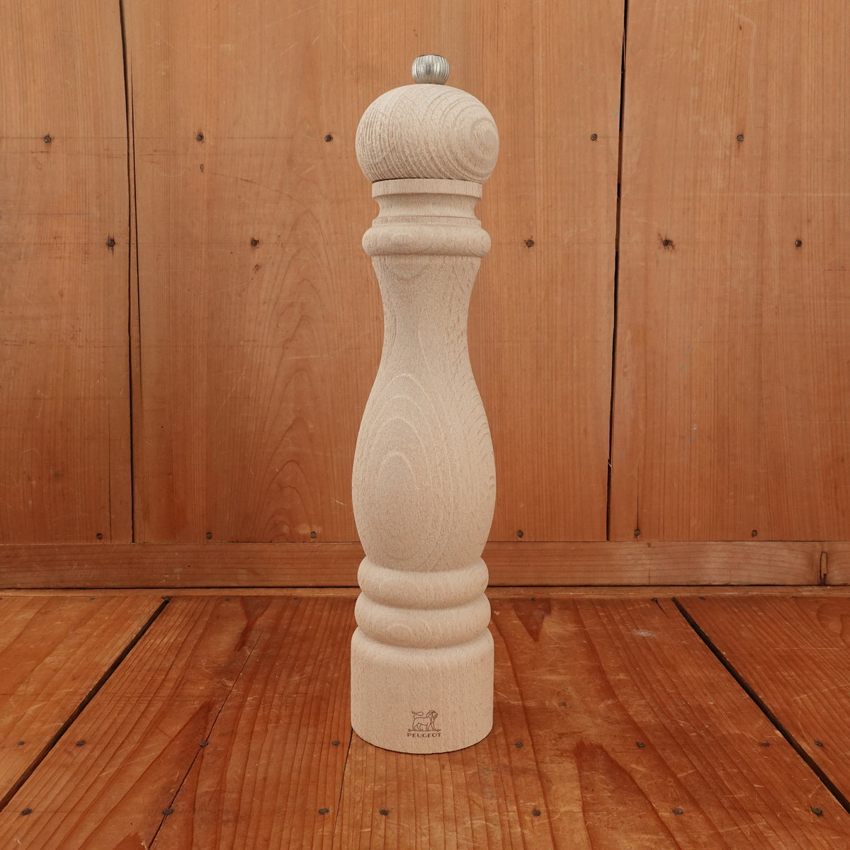 Peugeot Paris Nature Manual Upcycled Wooden Pepper Mill 30 cm