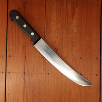 Refurbished K.C. Seelbach 10" Scimitar Stainless Solingen 1950-60s