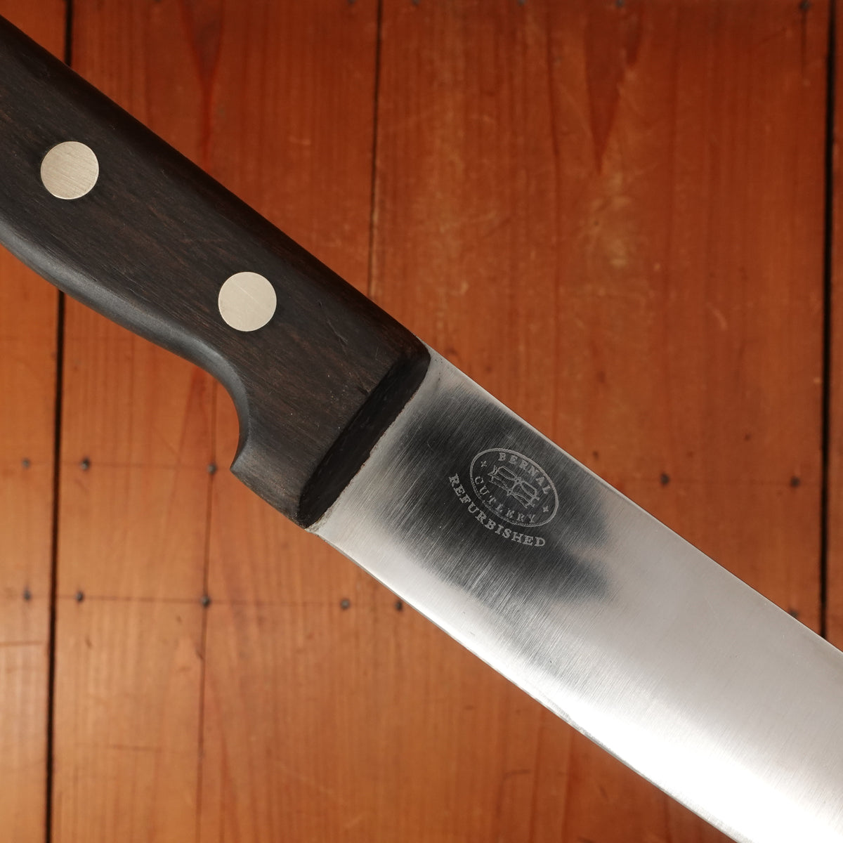 Refurbished K.C. Seelbach 10" Scimitar Stainless Solingen 1950-60s