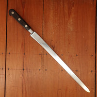 Abercrombie & Fitch Sabatier 12" Flex Salmon / Ham Knife Stainless 1950s-60s