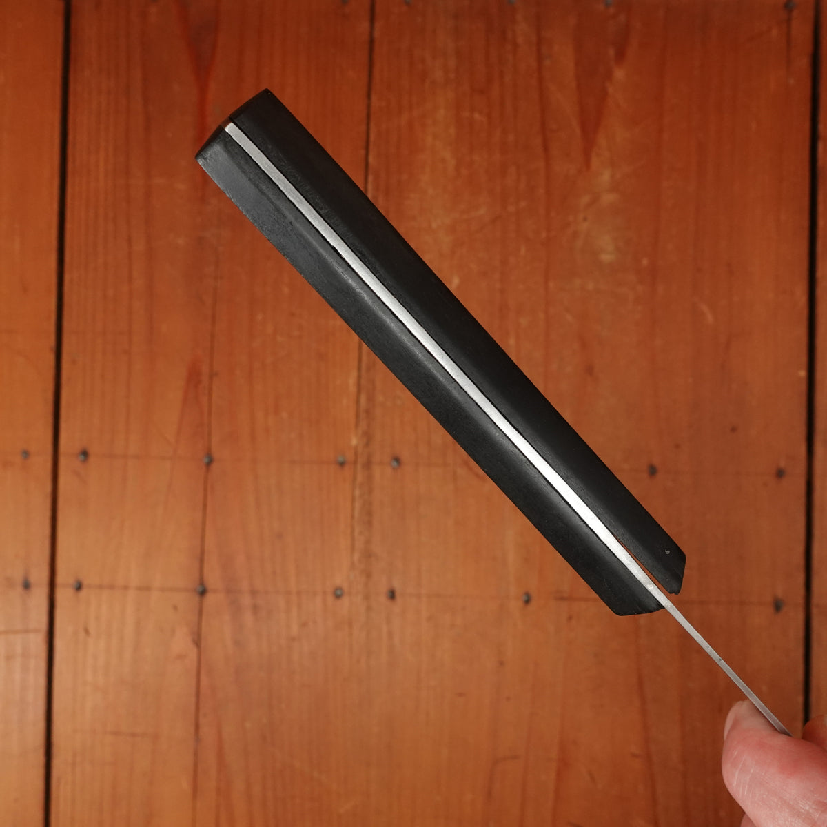 Albert Pick & Company 10" Slicer Carbon Steel Brass & Ebony USA Made 1910s-32