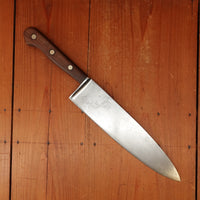 Dexter 10" Chef Knife 48910 Carbon Steel Rosewood & Nickel USA 1950s-70s