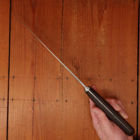 Dexter 10" Hollow-ground Chef Knife 48910HG Carbon Steel Rosewood & Nickel USA 1950s-70s