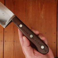 Dexter 10" Hollow-ground Chef Knife 48910HG Carbon Steel Rosewood & Nickel USA 1950s-70s