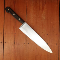 Dexter Connoiseur 10" Chef Knife Forged Stainless Steel Pakka & Nickel USA 1960s-70s