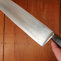 Dexter Connoiseur 10" Chef Knife Forged Stainless Steel Pakka & Nickel USA 1960s-70s