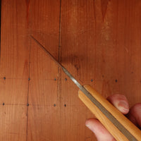 J A Henckels 6" Cleaver Model 110-8" Carbon Steel Boxwood Solingen, Germany 1960s