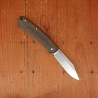 Discontinued Benchmade 318 ‘Proper’ Clip Point Slipjoint - Green Micarta