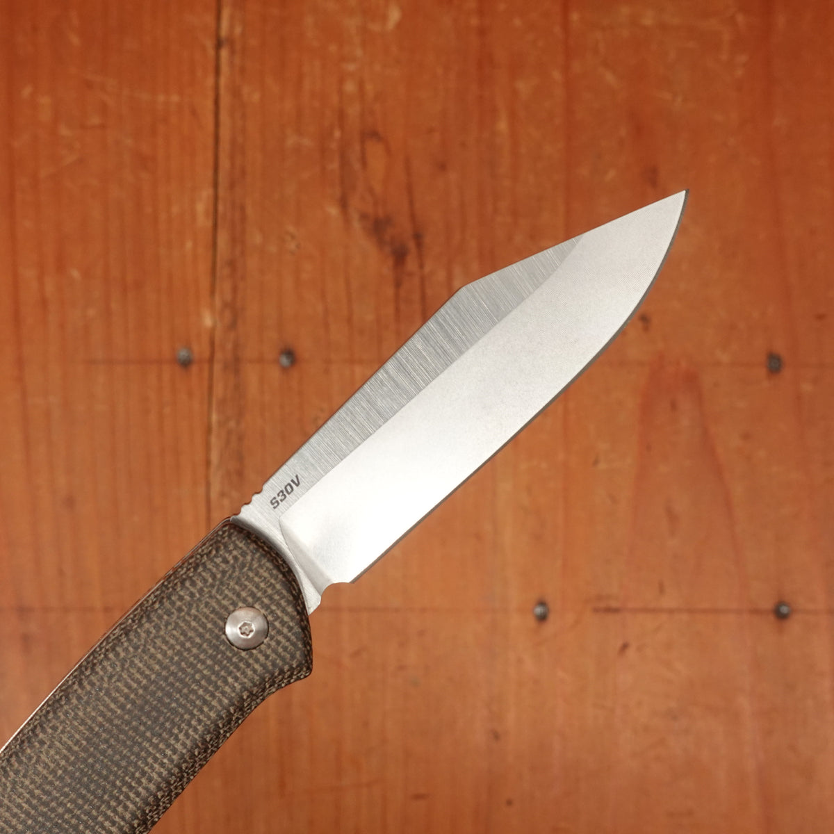 Discontinued Benchmade 318 ‘Proper’ Clip Point Slipjoint - Green Micarta