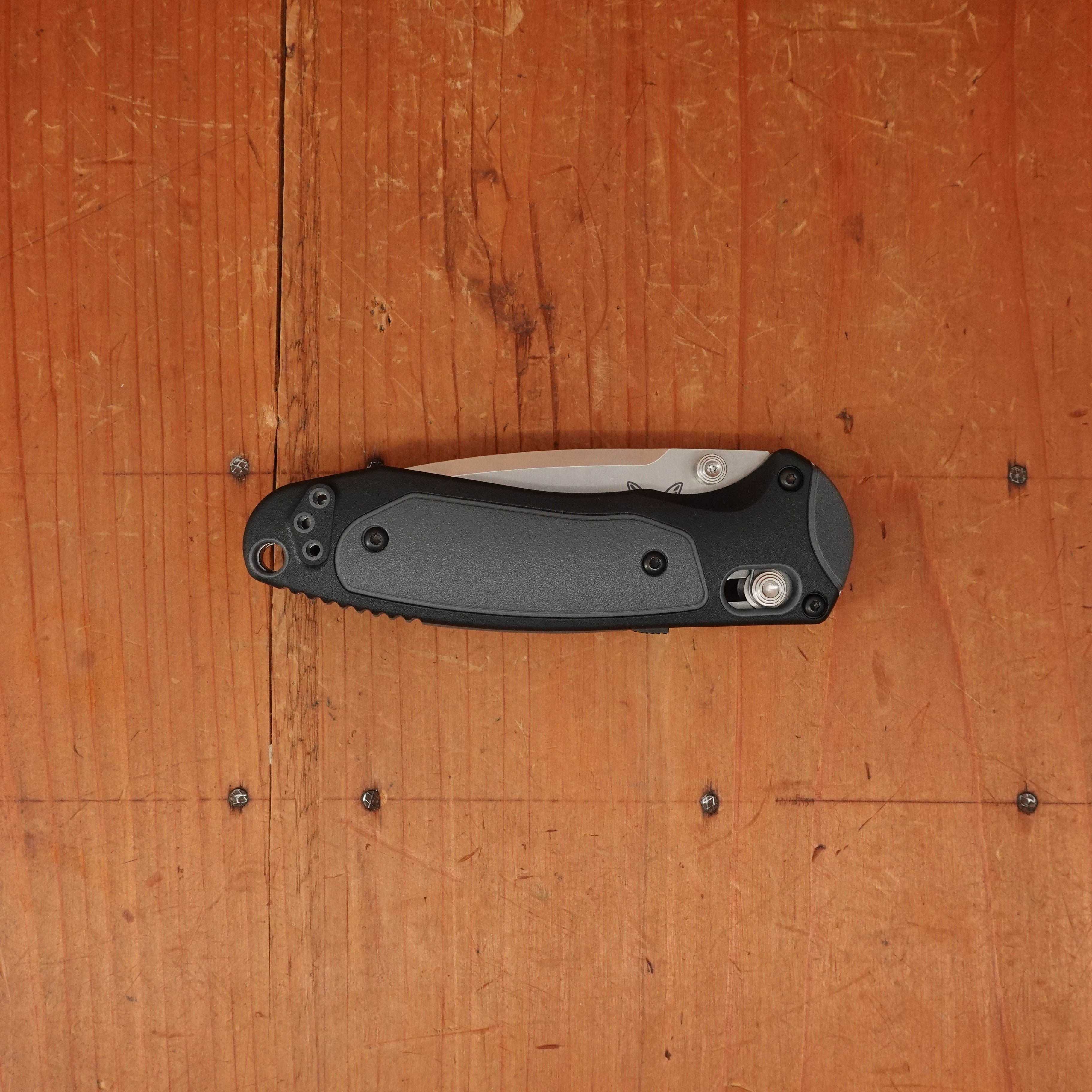レア★韓国暫用加刷切手FDC Benchmade 595 Mini Boost AXIS Assist Folding Knife | Bernal Cutlery