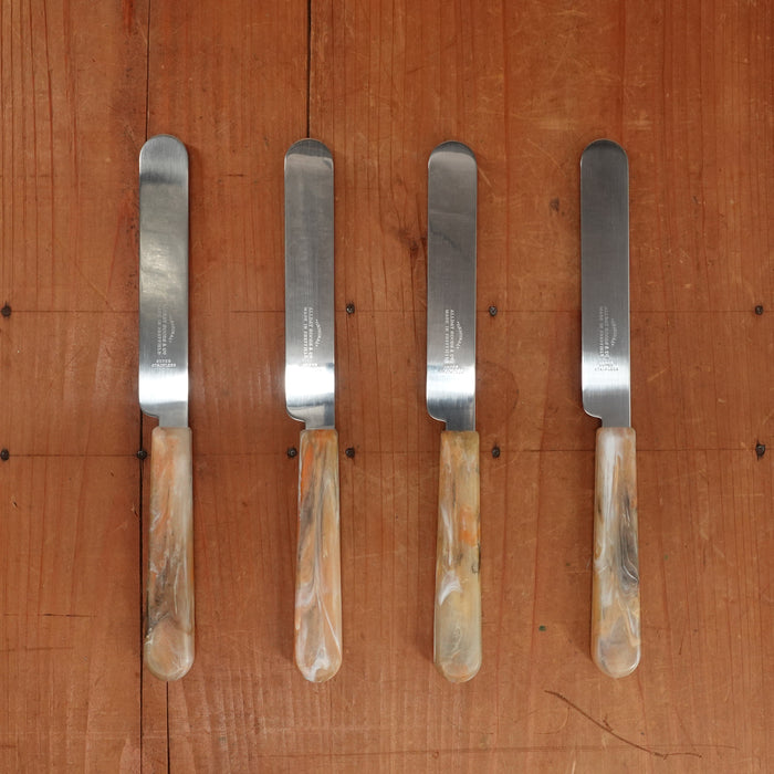 Allday Goods Table Knife Set Stainless Spacedust Handle - 4 Pieces