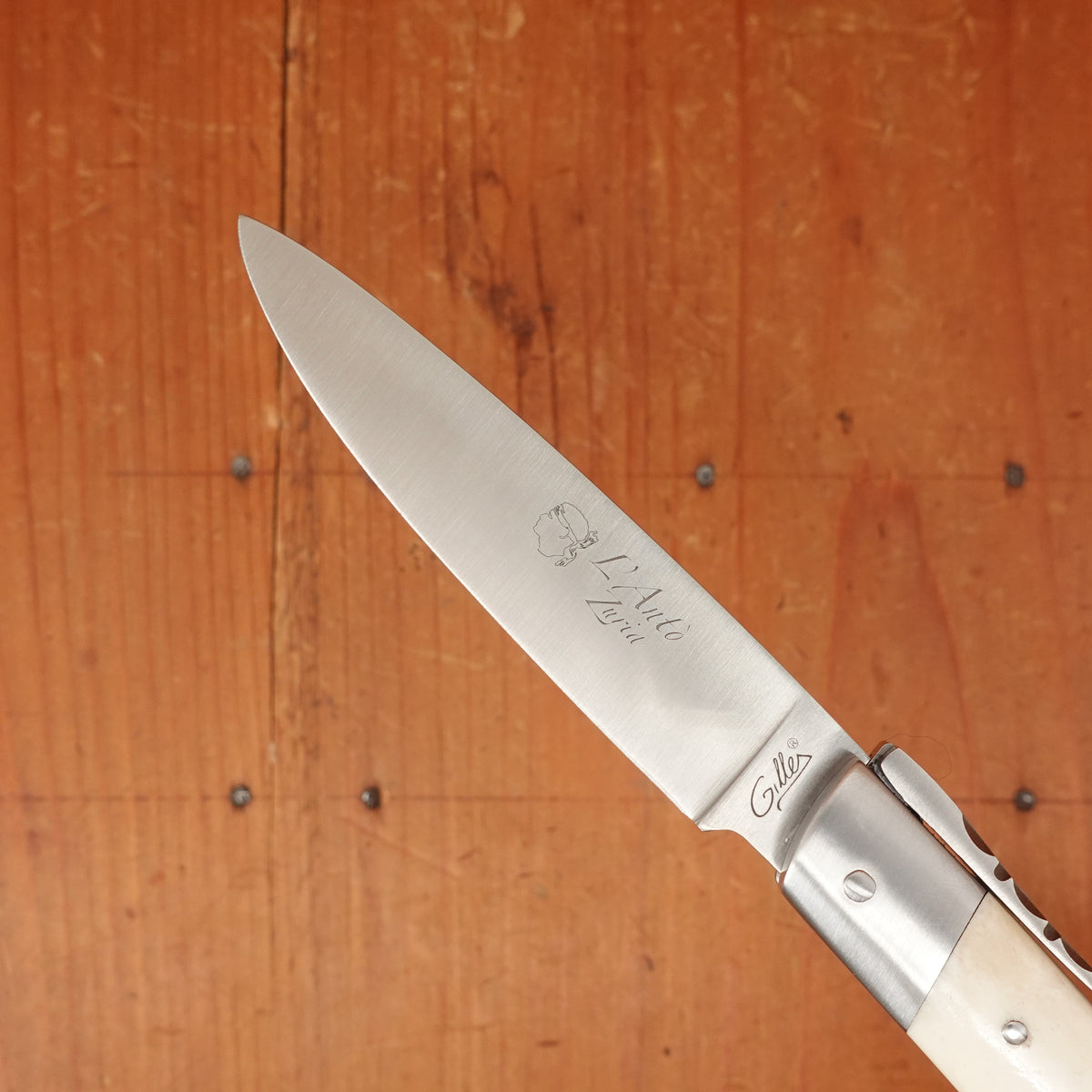 Fontenille Pataud  L'Antò  Corsican Classic 12cm Pinned and Sculpted Cow bone