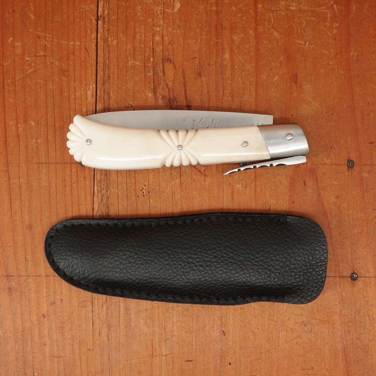 Fontenille Pataud  L'Antò  Corsican Classic 12cm Pinned and Sculpted Cow bone