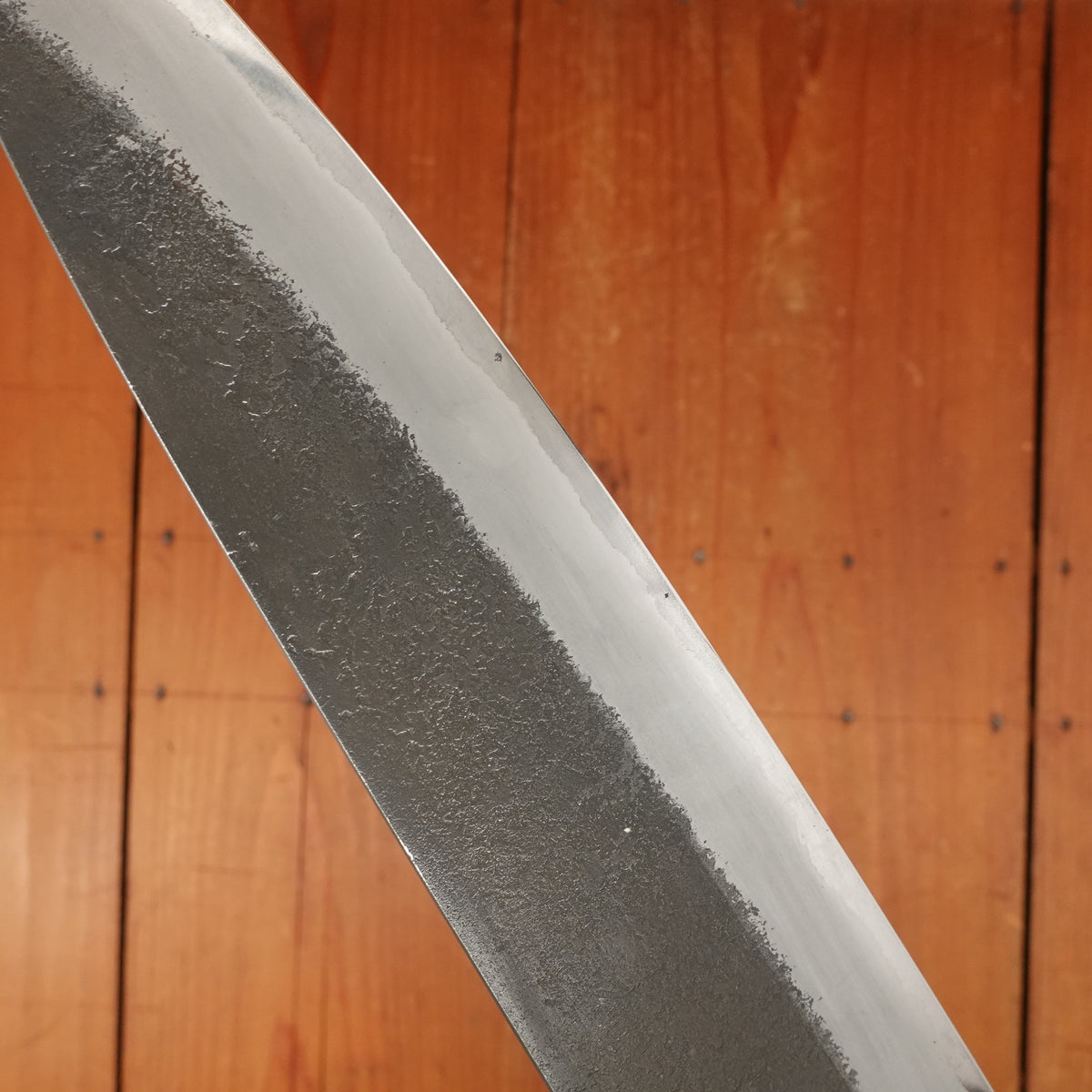 Trade In Mutsumi Hinoura Ajikataya 240mm Gyuto Stainless Clad Shirogami 2 Custom Dark Maple Orig Box & Custom Saya
