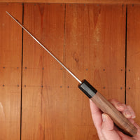 Trade In Hitohira Futana 165mm Nakiri Stainless Clad Shirogami 1 Walnut