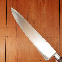 Refurbished Dexter Connoiseur 11.5" Sabaier Style Chef Knife Forged Stainless Steel Pakka & Nickel USA 1960s-70s