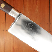 Refurbished Dexter Connoiseur 11.5" Sabaier Style Chef Knife Forged Stainless Steel Pakka & Nickel USA 1960s-70s