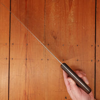 Russell Green River Works 12" Chef Knife Carbon Steel Rosewood Turners Falls Mass ~1930s