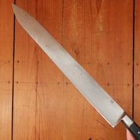 Henry Sears 12" Bullnose Slicer Hand Forged Carbon Steel Ebony ~1920s