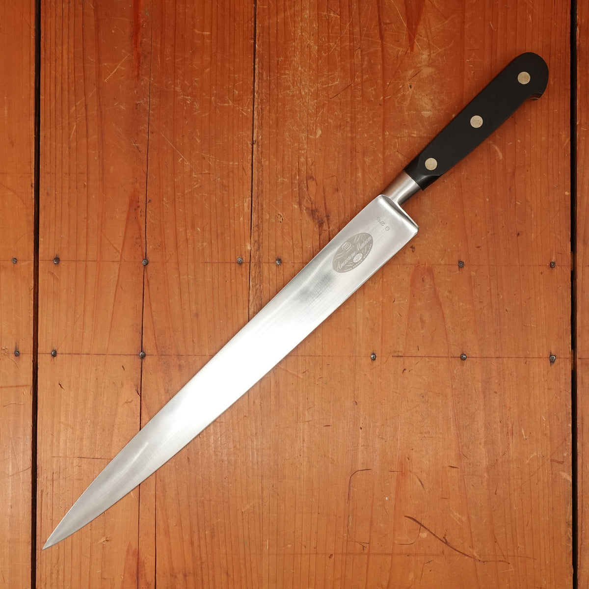 Sabatier Trumpet / Ancienne Maison 12" Tranchelard Slicer Stainless France 1950s-60s