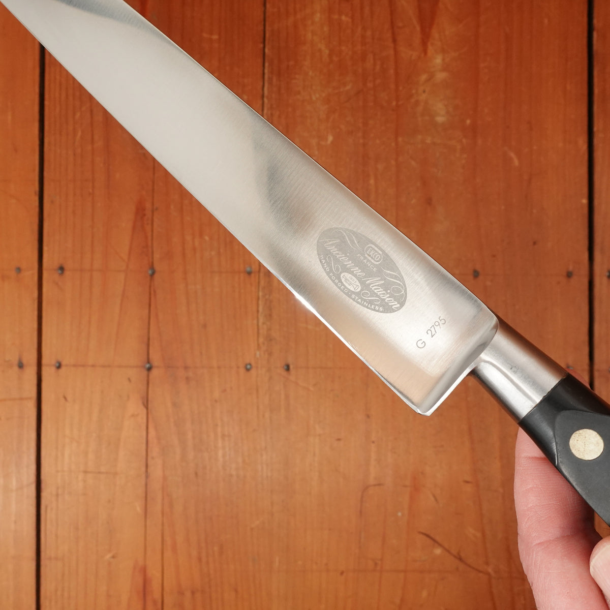 Sabatier Trumpet / Ancienne Maison 12" Tranchelard Slicer Stainless France 1950s-60s