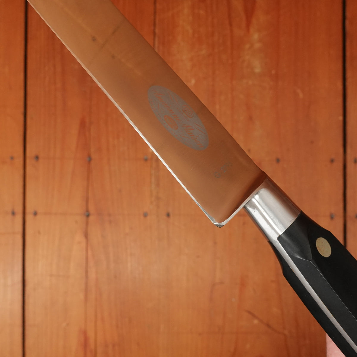 Sabatier Trumpet / Ancienne Maison 12" Tranchelard Slicer Stainless France 1950s-60s