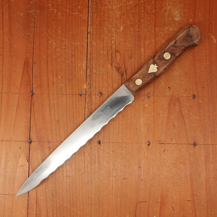 Friedr Herder Constant 7.25" Meat Slicer Stainless Solingen 1950s 60s