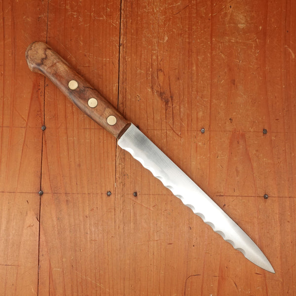 Friedr Herder Constant 7.25" Meat Slicer Stainless Solingen 1950s 60s