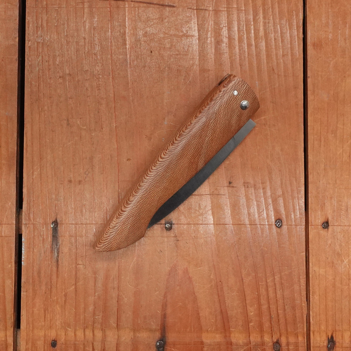 David Margrita Capuchin 11cm Drop Point Stainless Friction Plane Wood