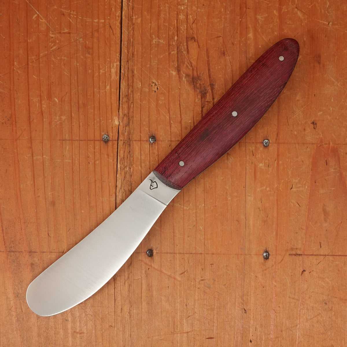 David Margrita 95mm Spreading Knife Stainless & Amaranth - Marseille France