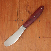 David Margrita 95mm Spreading Knife Stainless & Amaranth - Marseille France