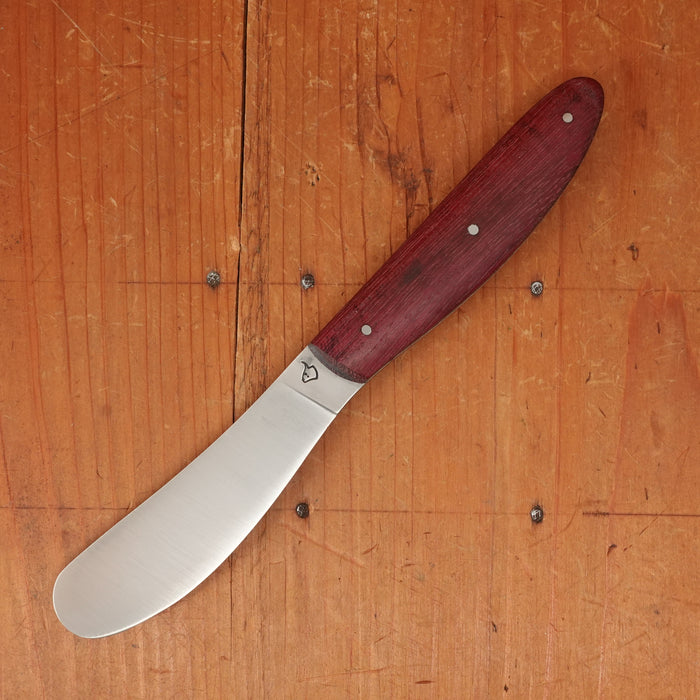 David Margrita 95mm Spreading Knife Stainless & Amaranth - Marseille France