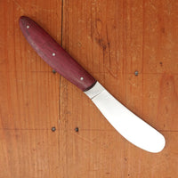 David Margrita 95mm Spreading Knife Stainless & Amaranth - Marseille France