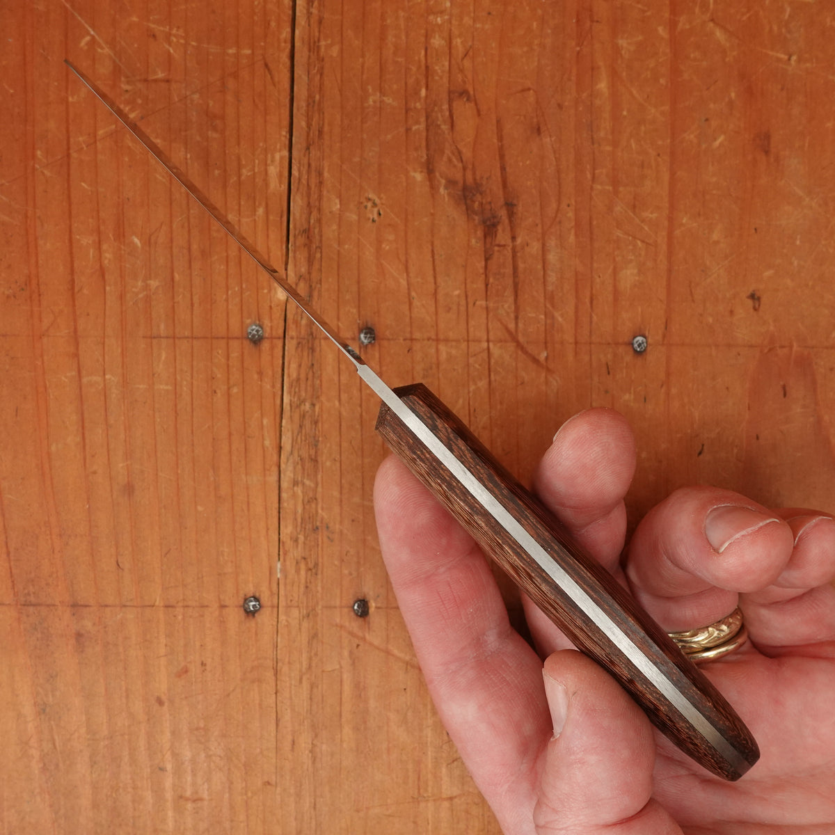 David Margrita 95mm Spreading Knife Stainless & Wacapou - Marseille France