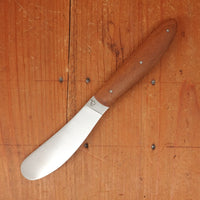 David Margrita 95mm Spreading Knife Stainless & Plane Wood - Marseille France