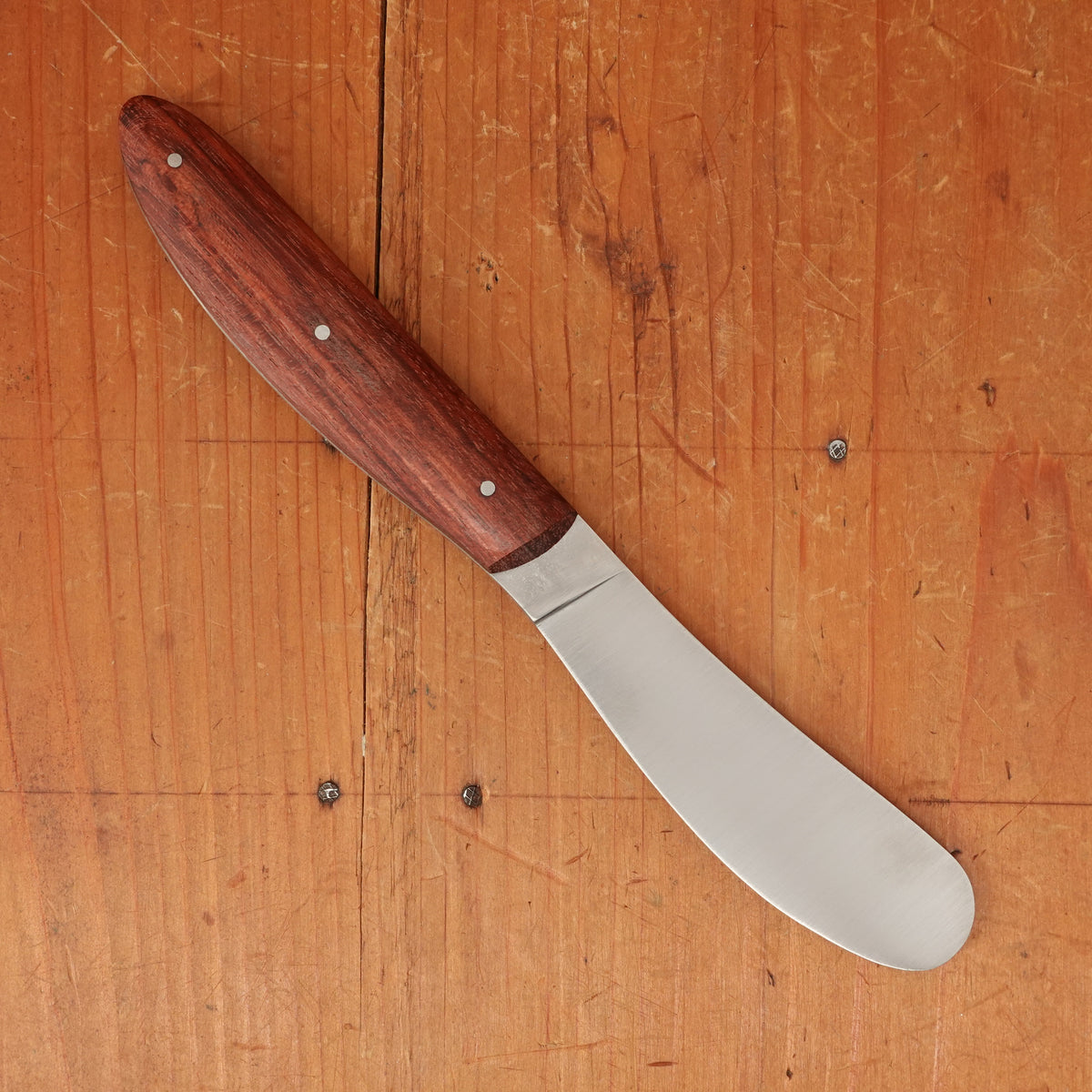 David Margrita 95mm Spreading Knife Stainless & Bubinga - Marseille France