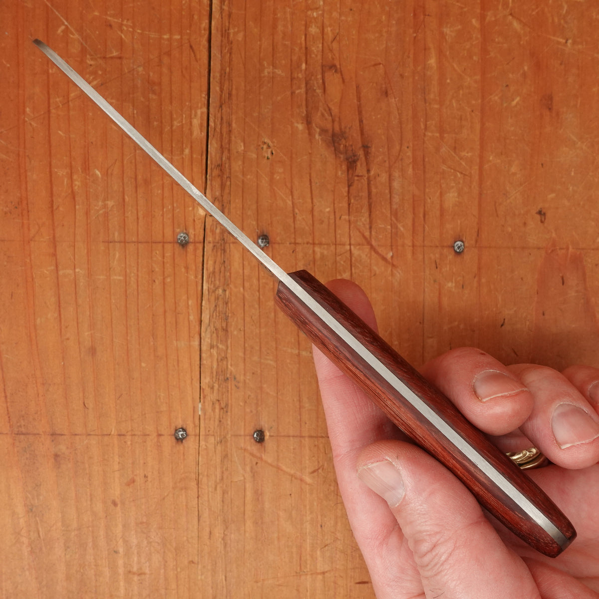 David Margrita 95mm Spreading Knife Stainless & Bubinga - Marseille France