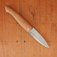 David Margrita Capuchin 11cm Drop Point Stainless Friction Fit Plane Wood