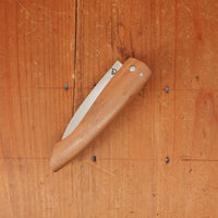 David Margrita Capuchin 11cm Drop Point Stainless Friction Fit Plane Wood