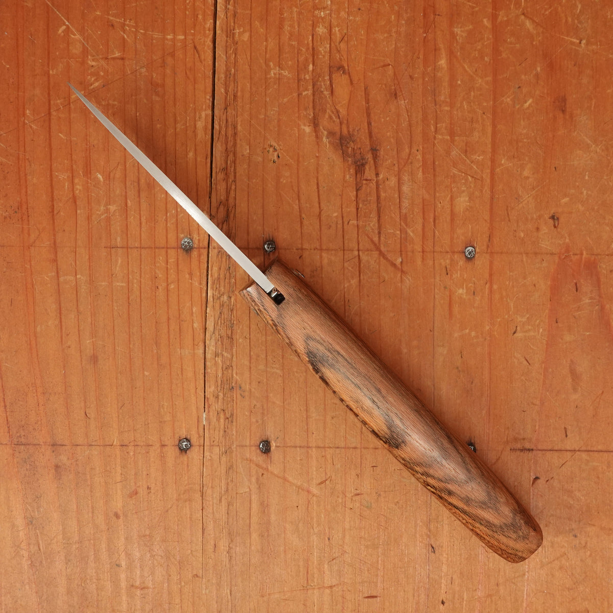 David Margrita Capuchin 11cm Drop Point Stainless Friction Fit Louro Preto Wood