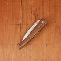 David Margrita Capuchin 11cm Drop Point Stainless Friction Fit Louro Preto Wood